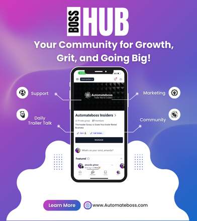 Boss HUB Community - Mobile App Interface